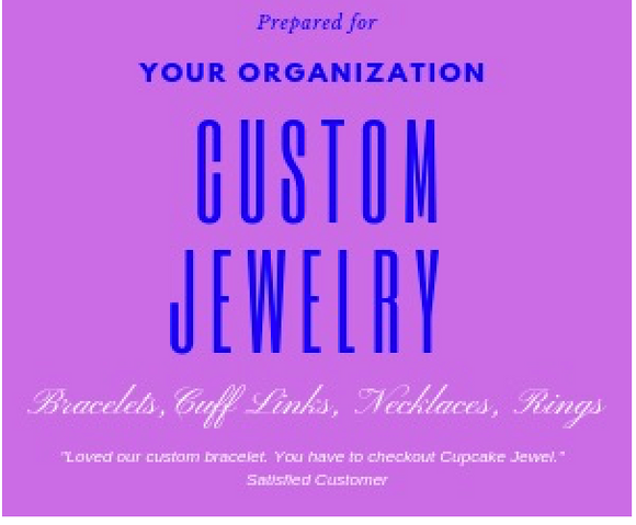 Cupcake Jewel Custom Jewelry