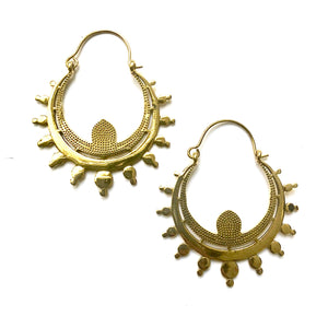 Pina Brass Earrings