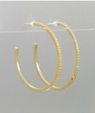 CZ Hoop Earrings