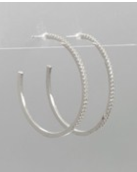 CZ Hoop Earrings